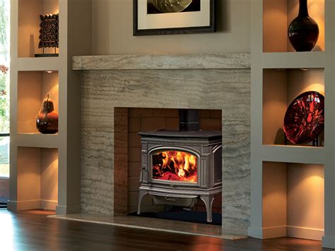 replace gas fireplace insert with pellet stove